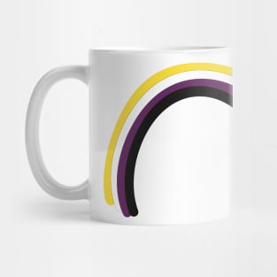 Nonbinary pride Mug